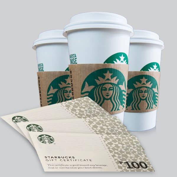 Starbucks Coffee Voucher by 5 ELK